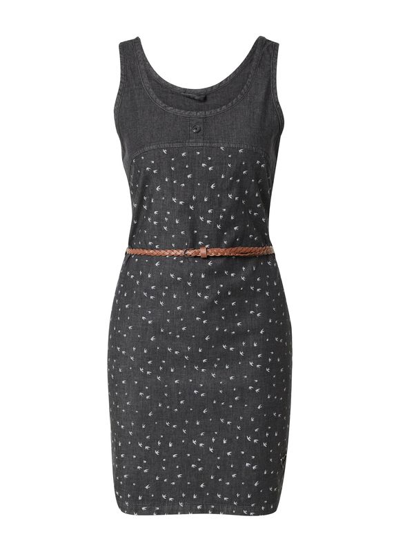 Alife and Kickin Alife and Kickin Ljetna haljina 'DoiaAK'  konjak / crna / bijela