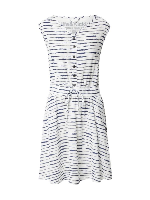 Alife and Kickin Alife and Kickin Ljetna haljina 'ScarlettAK'  noćno plava / bijela