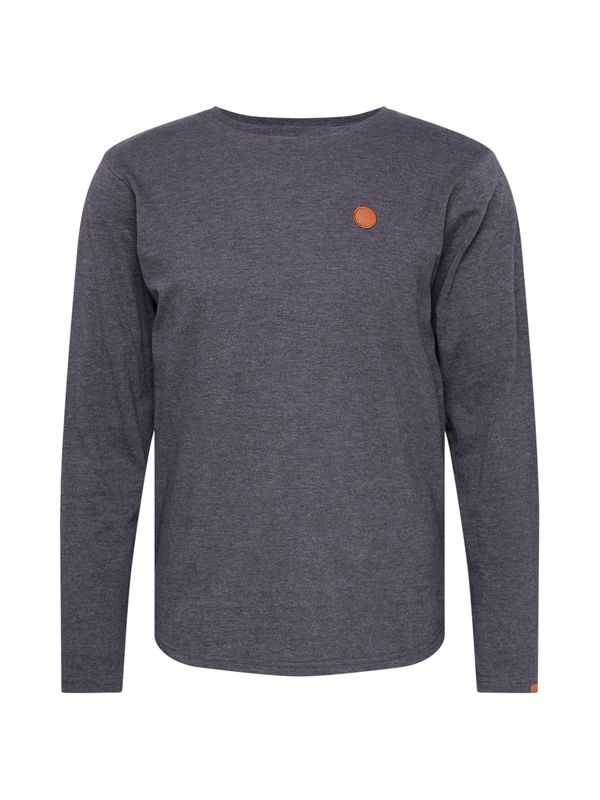 Alife and Kickin Alife and Kickin Majica 'AlexAK'  morsko plava / kestenjasto smeđa