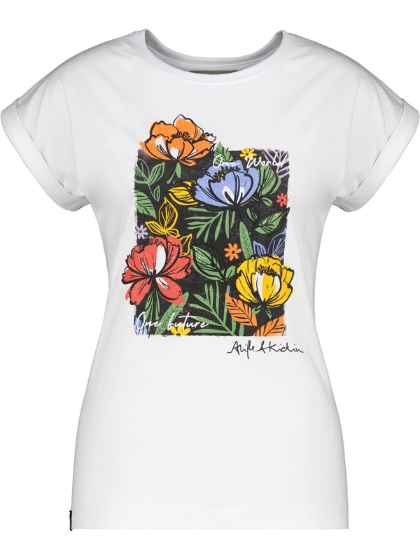 Alife and Kickin Alife and Kickin Majica 'EnidAK'  plava / zelena / narančasta / bijela