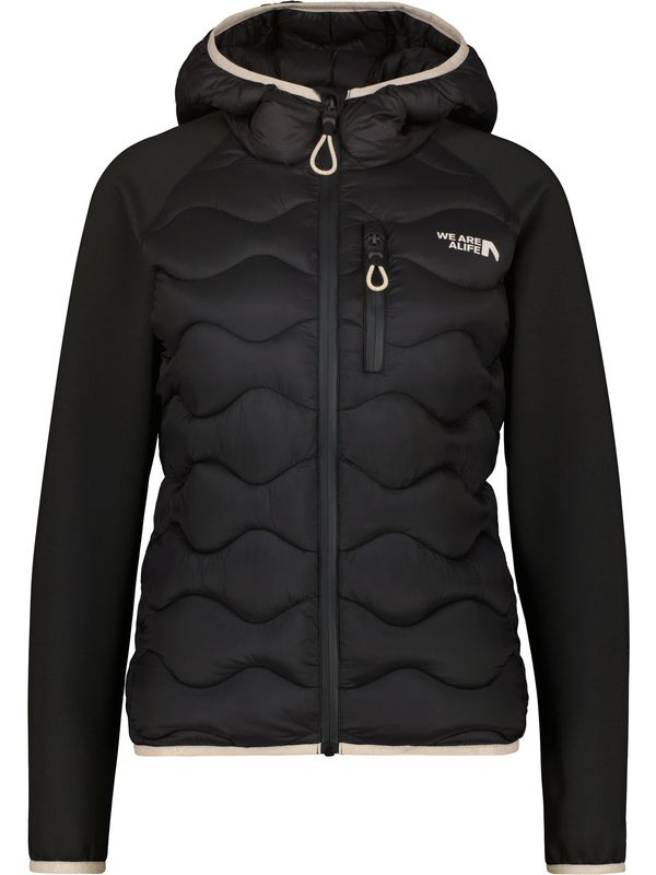 Alife and Kickin Alife and Kickin Prijelazna jakna 'Arwen'  crna / bijela