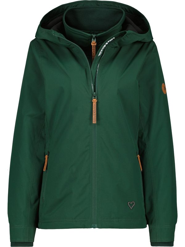 Alife and Kickin Alife and Kickin Prijelazna jakna 'GinaAK'  smeđa / tamno zelena