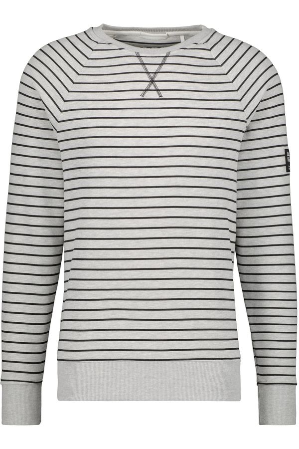 Alife and Kickin Alife and Kickin Sweater majica 'BorisAK'  siva melange