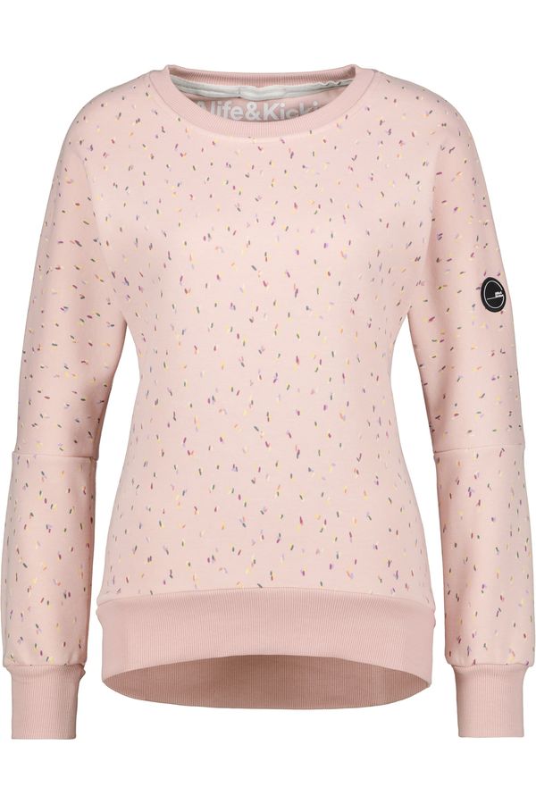 Alife and Kickin Alife and Kickin Sweater majica 'Darla'  pastelno roza