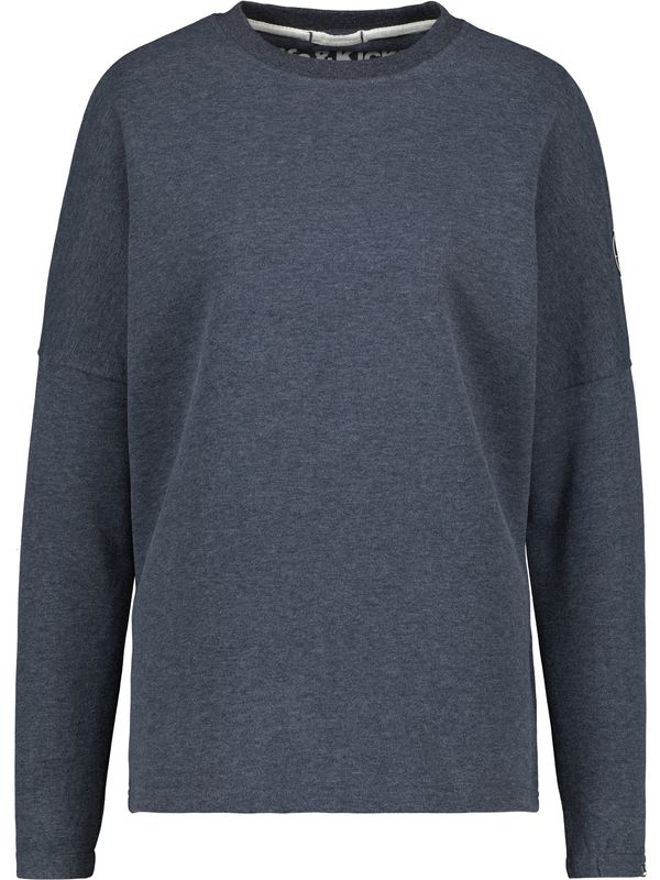 Alife and Kickin Alife and Kickin Sweater majica 'Denise'  morsko plava / crna / bijela