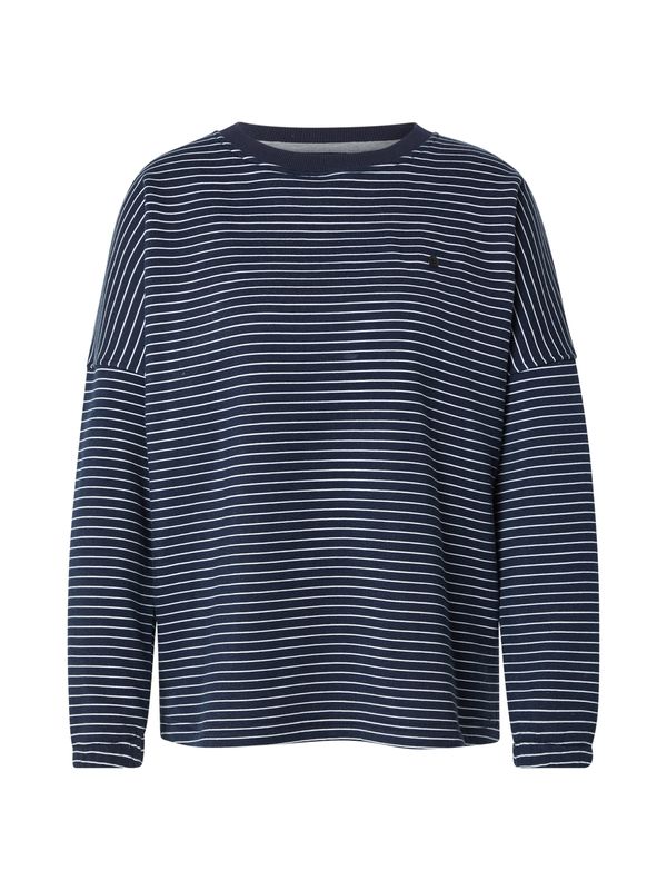 Alife and Kickin Alife and Kickin Sweater majica 'DeniseAK'  morsko plava / bijela