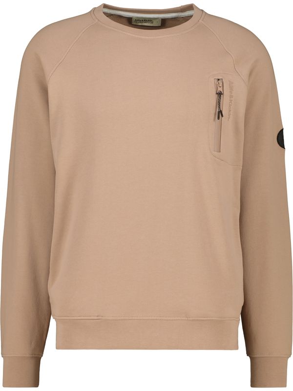 Alife and Kickin Alife and Kickin Sweater majica 'FabioAK'  brokat / crna