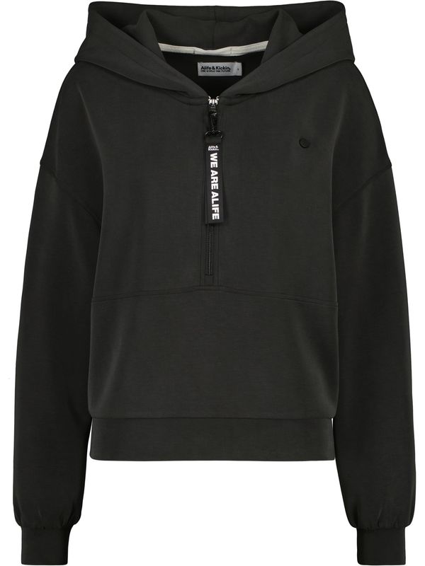 Alife and Kickin Alife and Kickin Sweater majica 'FlaviaAK'  crna