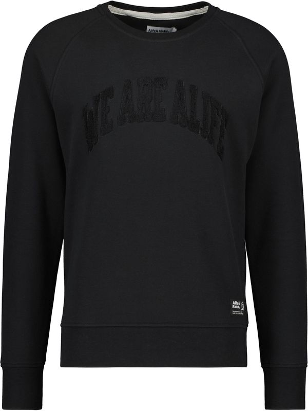 Alife and Kickin Alife and Kickin Sweater majica 'Levin'  crna