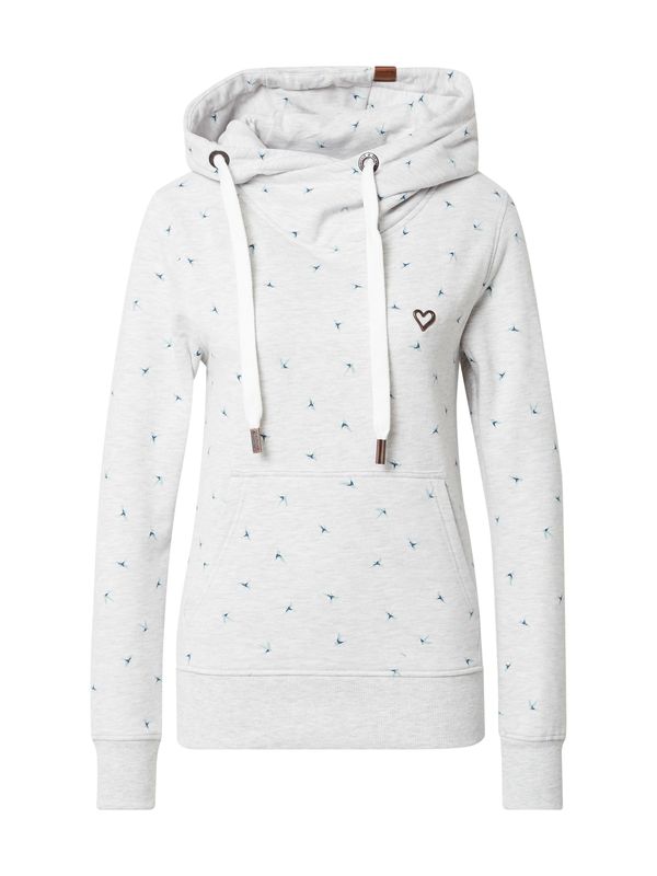 Alife and Kickin Alife and Kickin Sweater majica 'Sarah'  plava / smeđa / bijela