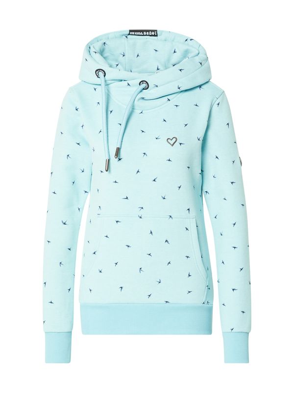 Alife and Kickin Alife and Kickin Sweater majica 'SarahAK'  mornarsko plava / akvamarin / golublje plava