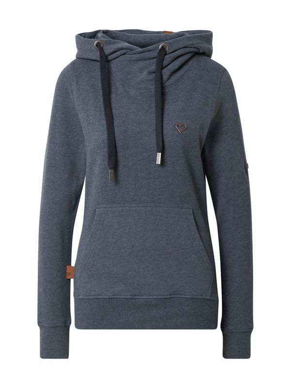 Alife and Kickin Alife and Kickin Sweater majica 'SarahAK'  morsko plava / bronca