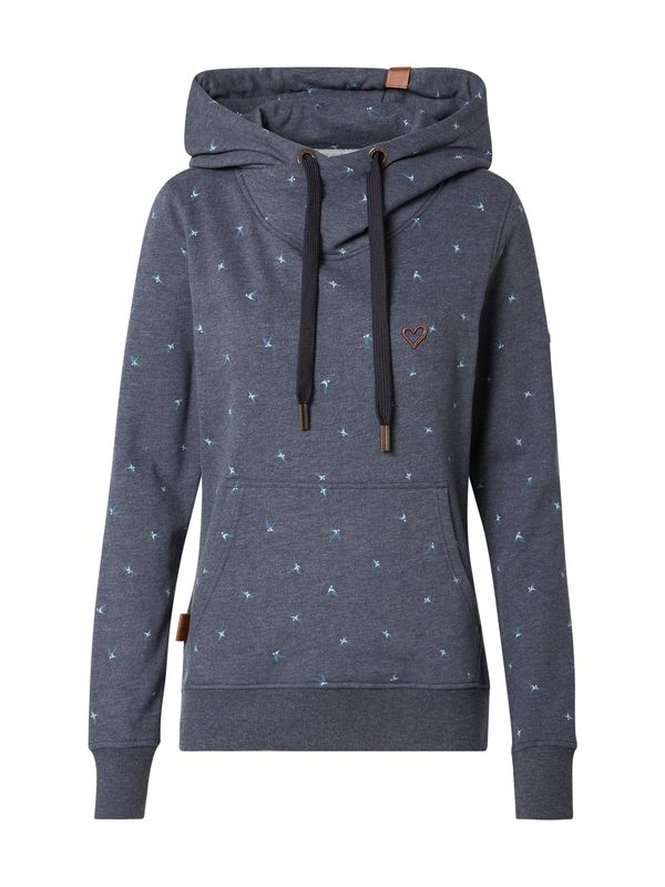 Alife and Kickin Alife and Kickin Sweater majica 'SarahAK'  sivkasto plava / golublje plava / svijetloplava / smeđa