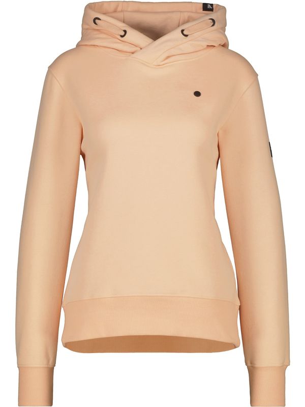 Alife and Kickin Alife and Kickin Sweater majica 'SarinaAK'  pastelno narančasta / crna