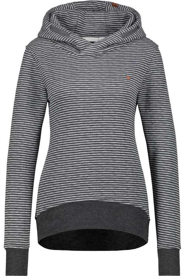 Alife and Kickin Alife and Kickin Sweater majica 'SarinaAK'  siva / bijela