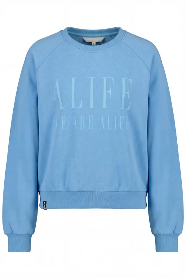alife & kickin alife & kickin Sweater majica 'ThyraAK P'  nebesko plava
