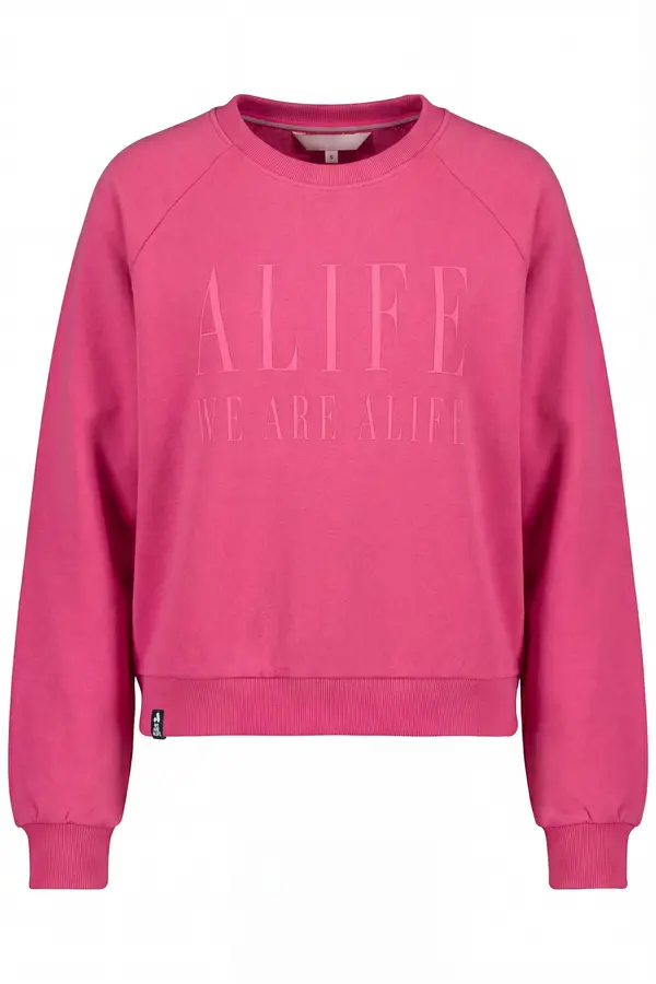 alife & kickin alife & kickin Sweater majica 'ThyraAK P'  roza / svijetloroza