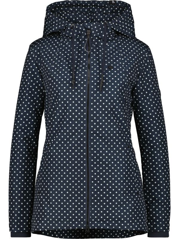 Alife and Kickin Alife and Kickin Zimska jakna 'Lilou'  morsko plava / bijela