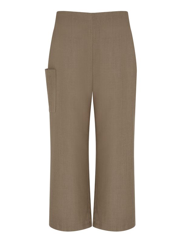 Aligne Aligne Hlače  smeđa