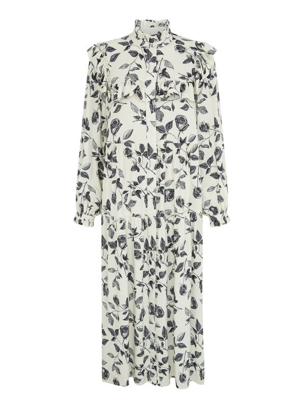 Aligne Aligne Košulja haljina 'Emma'  crna / bijela