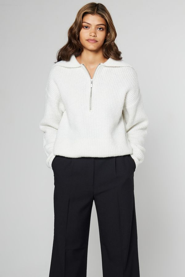 Aligne Aligne Pulover  boja slonovače