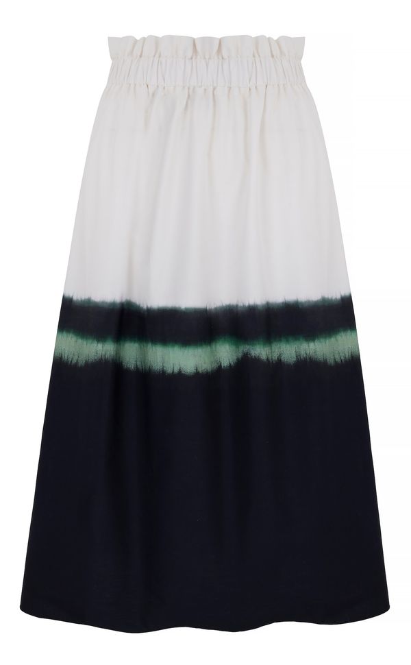 Aligne Aligne Suknja 'Ezadine'  bež / mornarsko plava / žad