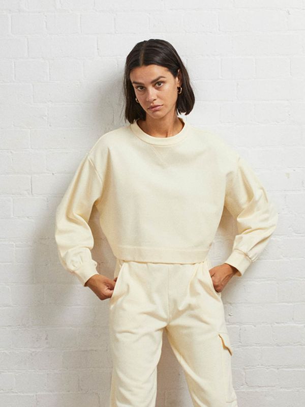 Aligne Aligne Sweater majica 'Barushka'  svijetlobež