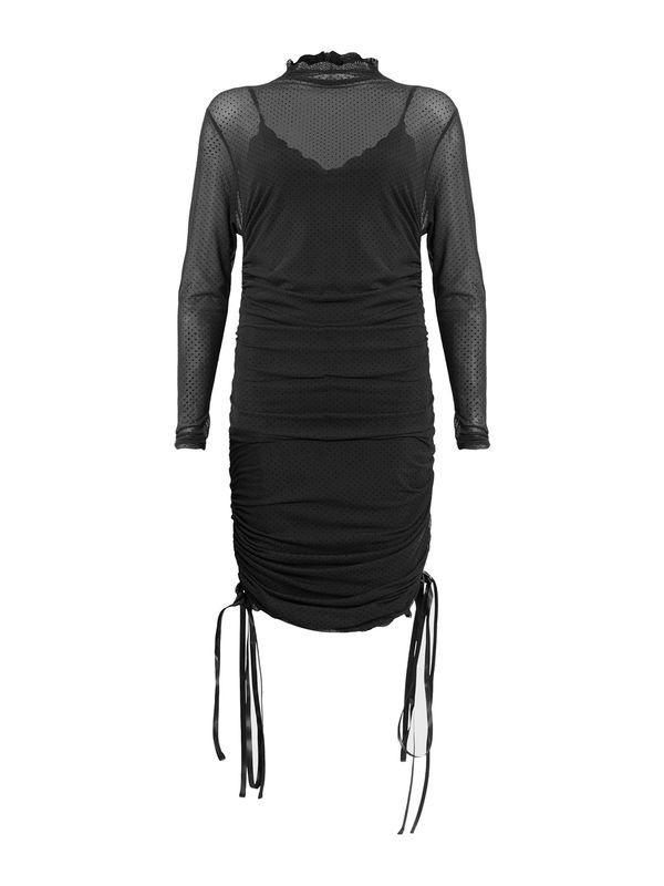 AllSaints AllSaints Haljina 'ADARA'  crna / crna melange