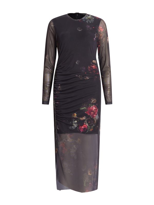 AllSaints AllSaints Haljina 'NORA'  žuta / zelena / crvena / crna