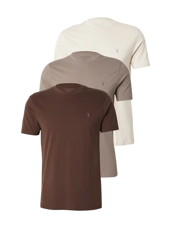 AllSaints AllSaints Majica 'BRACE'  bež / smeđa / moka smeđa