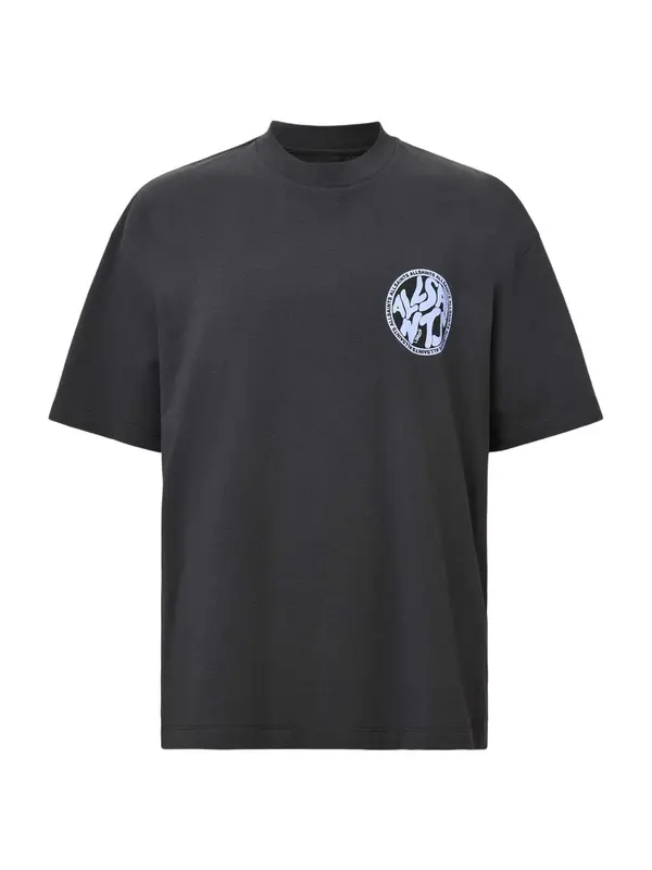 AllSaints AllSaints Majica 'DISTORTION'  svijetloljubičasta / crna