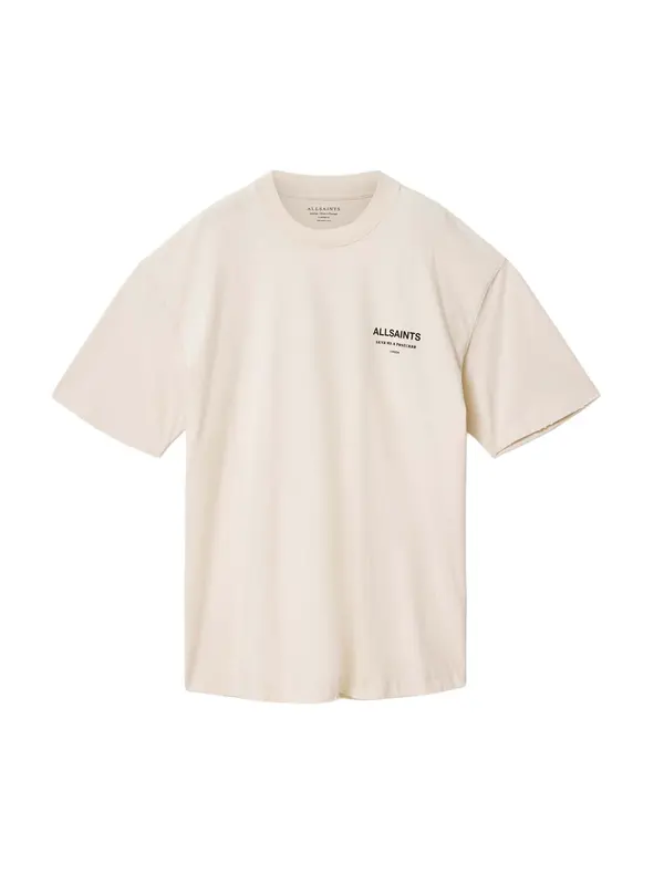 AllSaints AllSaints Majica 'DREAMER'  crna / vuneno bijela