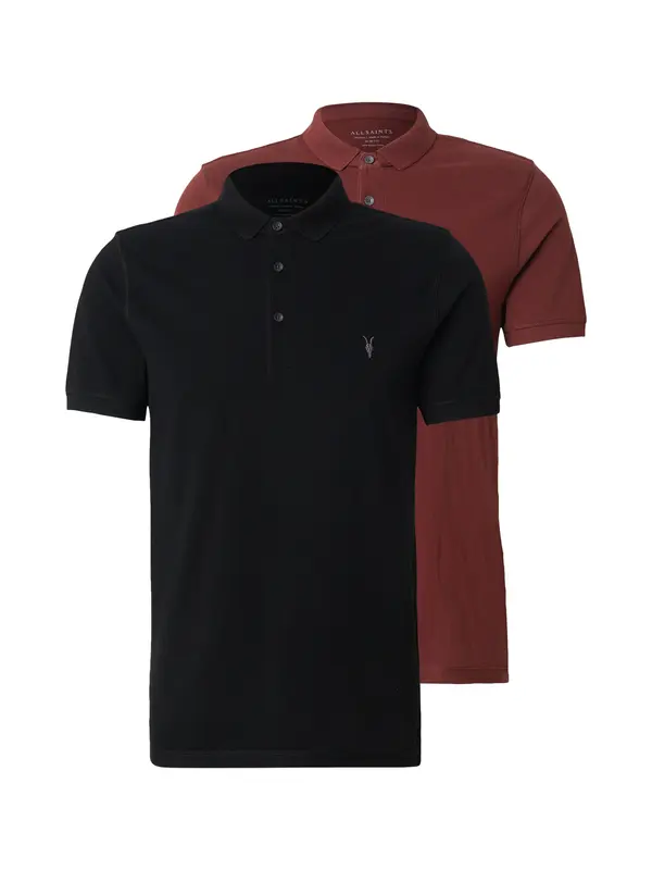AllSaints AllSaints Majica  hrđavo crvena / crna