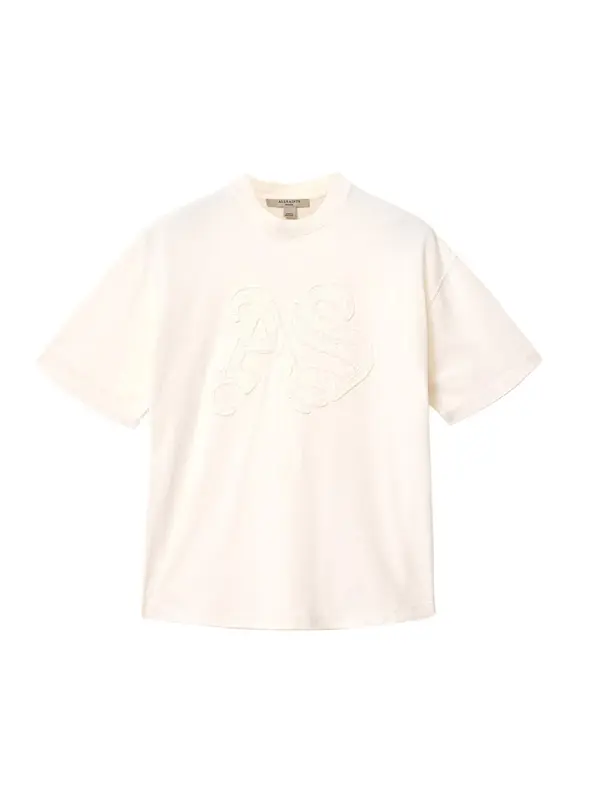 AllSaints AllSaints Majica 'INSIGNIA ETTA'  vuneno bijela