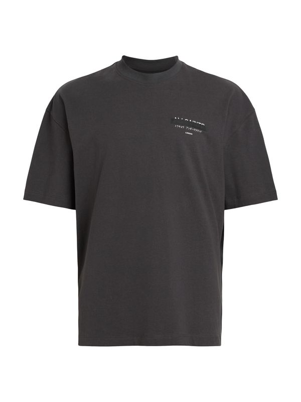 AllSaints AllSaints Majica 'REDACT'  crna / bijela