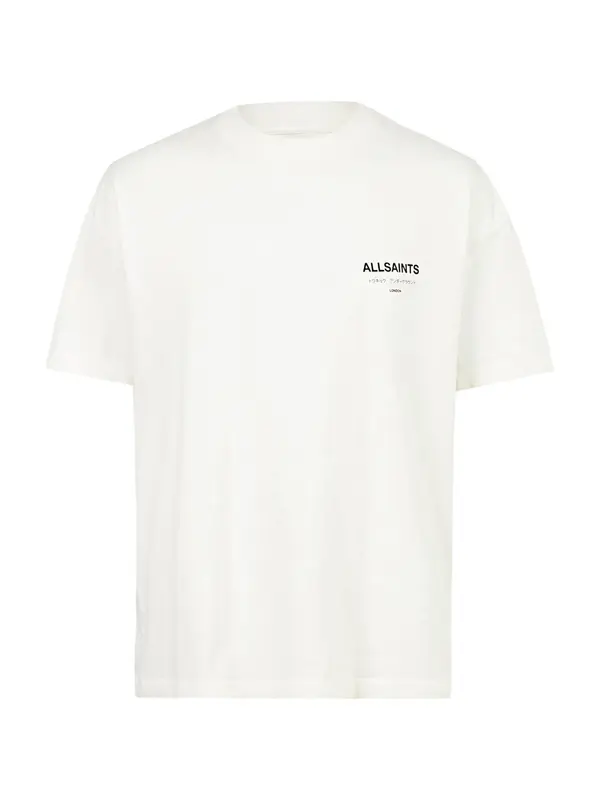 AllSaints AllSaints Majica 'Underground'  crna / bijela