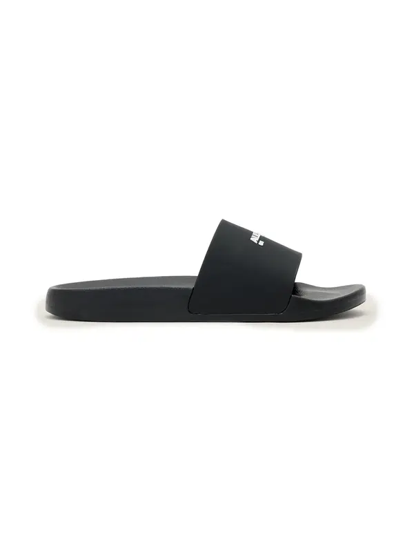 AllSaints AllSaints Natikače s potpeticom 'DATE'  crna / bijela