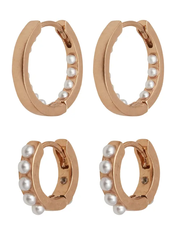 AllSaints AllSaints Naušnice 'HUGGIE'  zlatna
