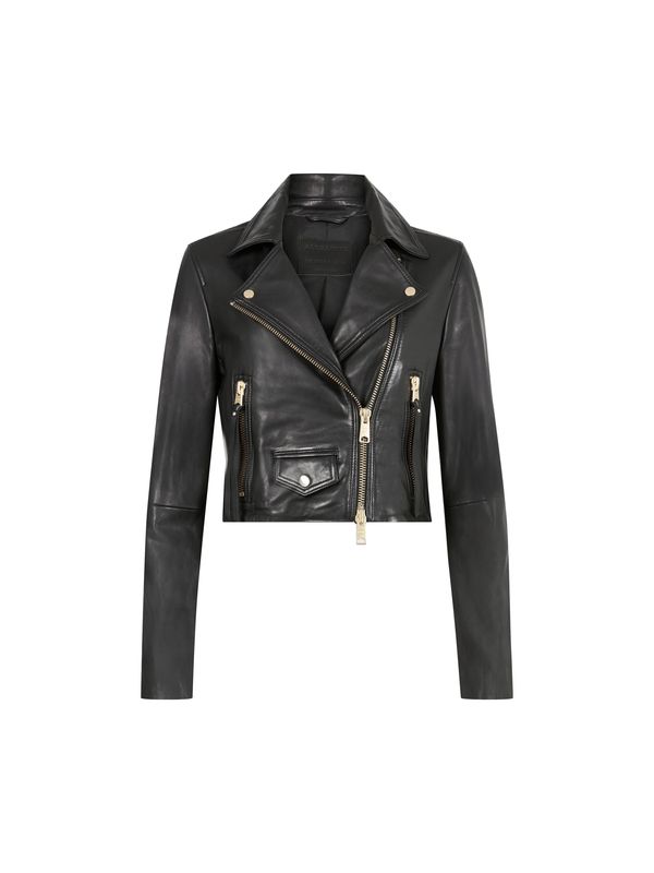 AllSaints AllSaints Prijelazna jakna 'ELORA'  zlatna / crna