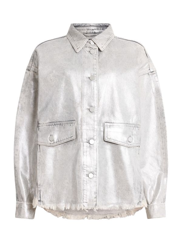 AllSaints AllSaints Prijelazna jakna 'HETTIE'  srebro