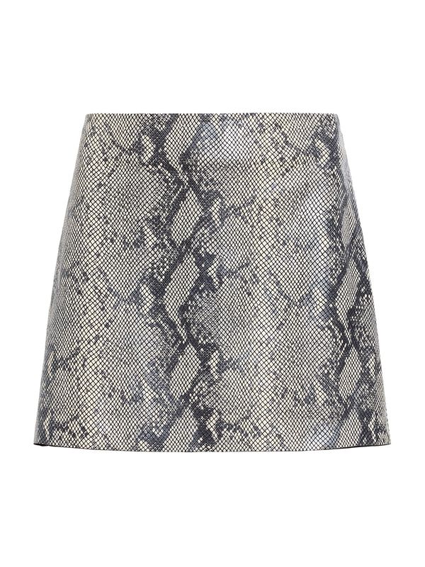 AllSaints AllSaints Suknja 'RENAI'  antracit siva / bijela