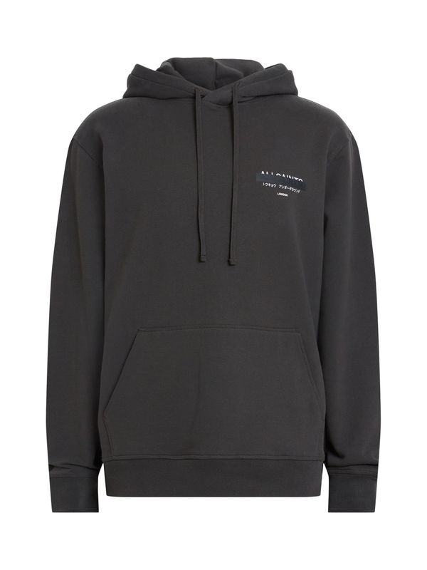 AllSaints AllSaints Sweater majica 'REDACT OTH'  crna / bijela