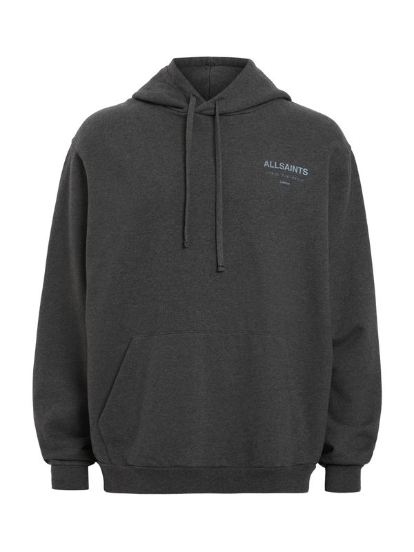 AllSaints AllSaints Sweater majica 'UNDERGROUND'  bazalt siva / tamo siva