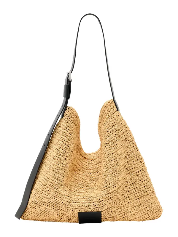 AllSaints AllSaints Torba za na rame  svijetlosmeđa / crna