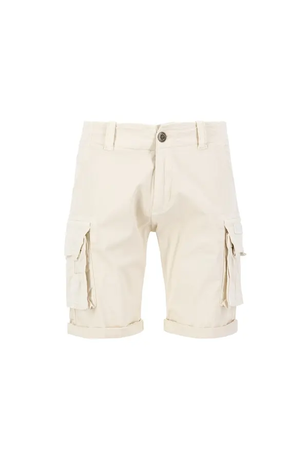 Alpha Industries ALPHA INDUSTRIES Cargo hlače  bež / bijela