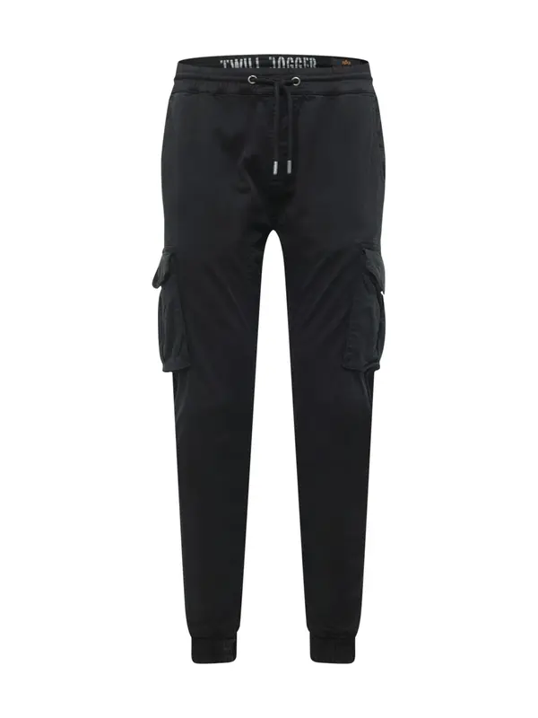 ALPHA INDUSTRIES ALPHA INDUSTRIES Cargo hlače  crna