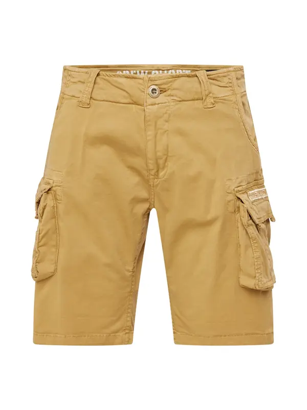 Alpha Industries ALPHA INDUSTRIES Cargo hlače  kaki / crvena