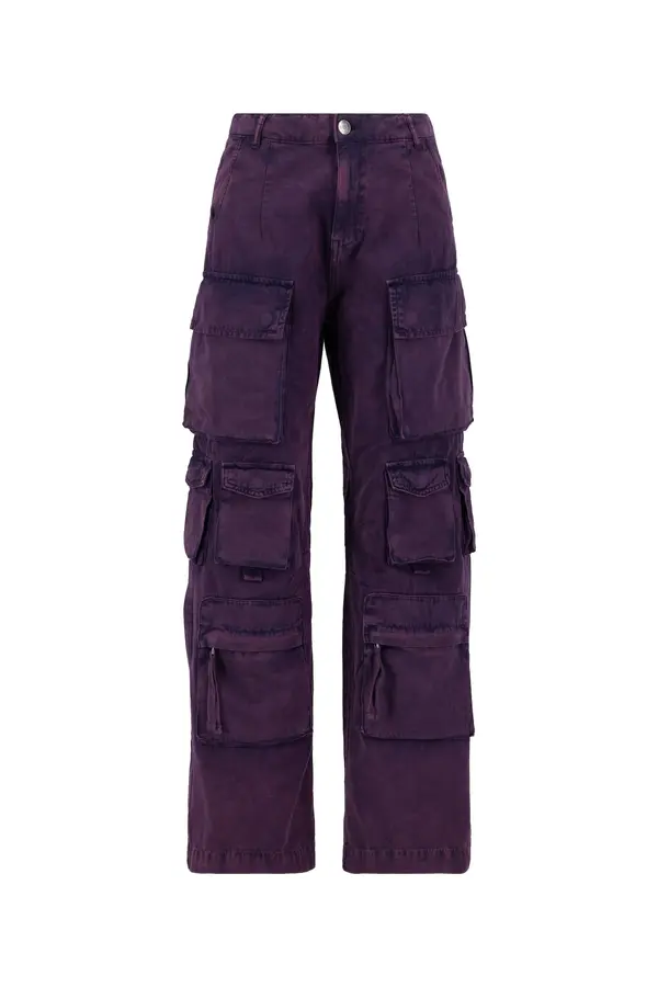 Alpha Industries ALPHA INDUSTRIES Cargo hlače  ljubičasta