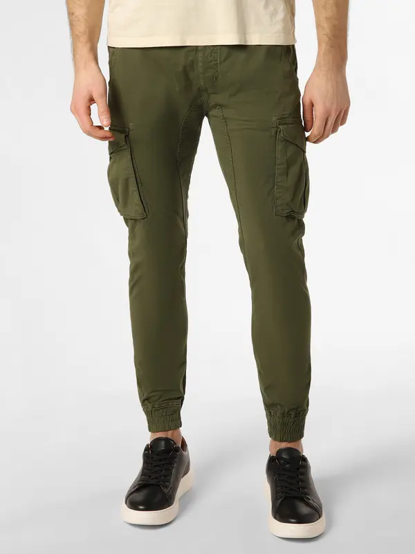 Alpha Industries ALPHA INDUSTRIES Cargo hlače  maslinasta