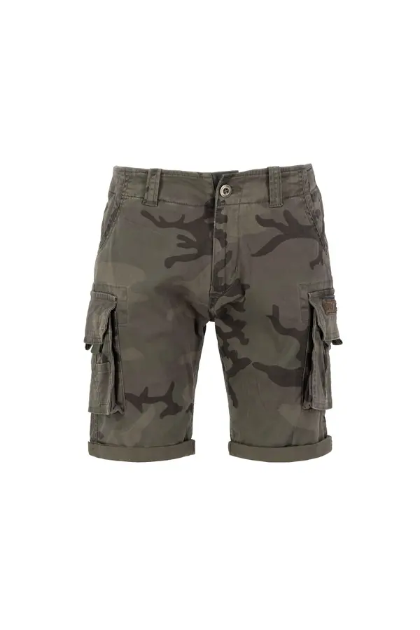 ALPHA INDUSTRIES ALPHA INDUSTRIES Cargo hlače  siva / maslinasta